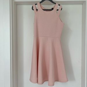 Girls size 10 pale pink dress